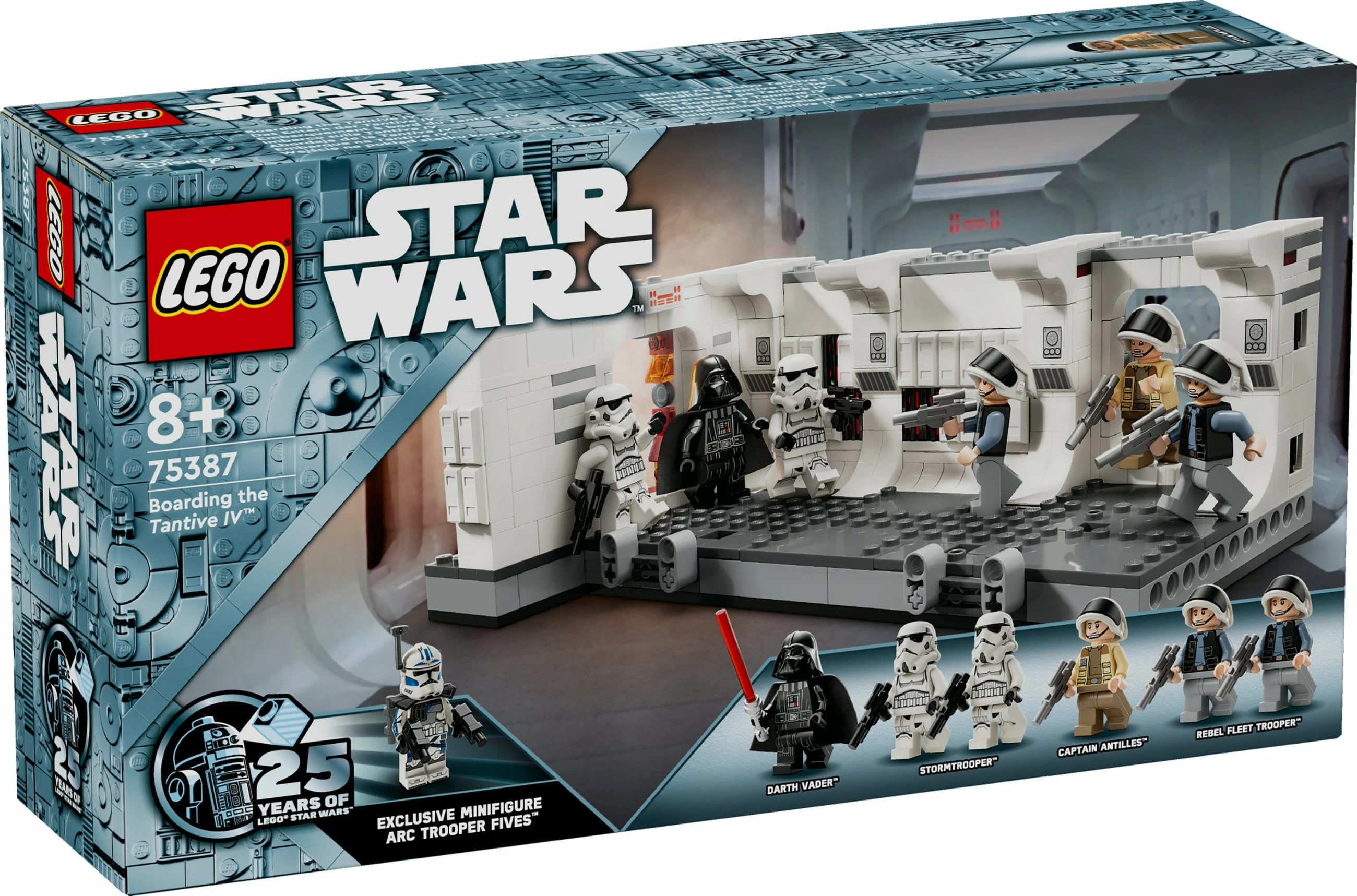 Set ndërtimi LEGO Star Wars 75387 Boarding the Tantive IV, 502 pjesë, multikolor