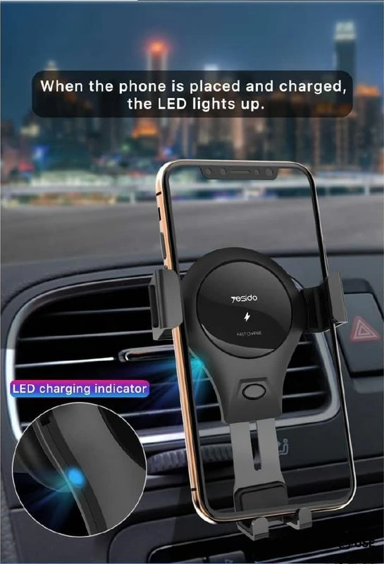 Mbajtes Telefoni Me Mbushes Wireless 10w