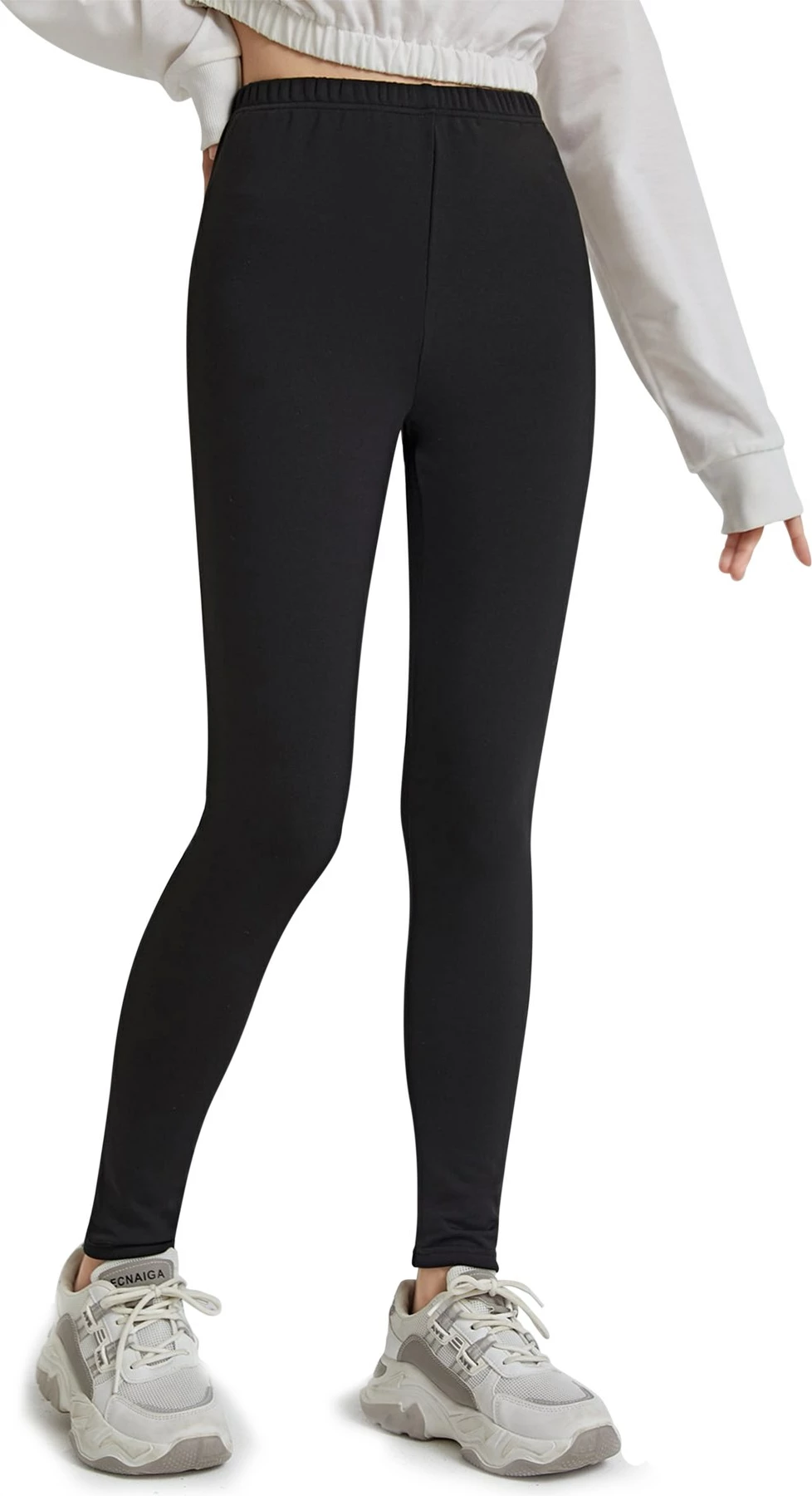 Leggins të zi Jumeon, 230-000324002