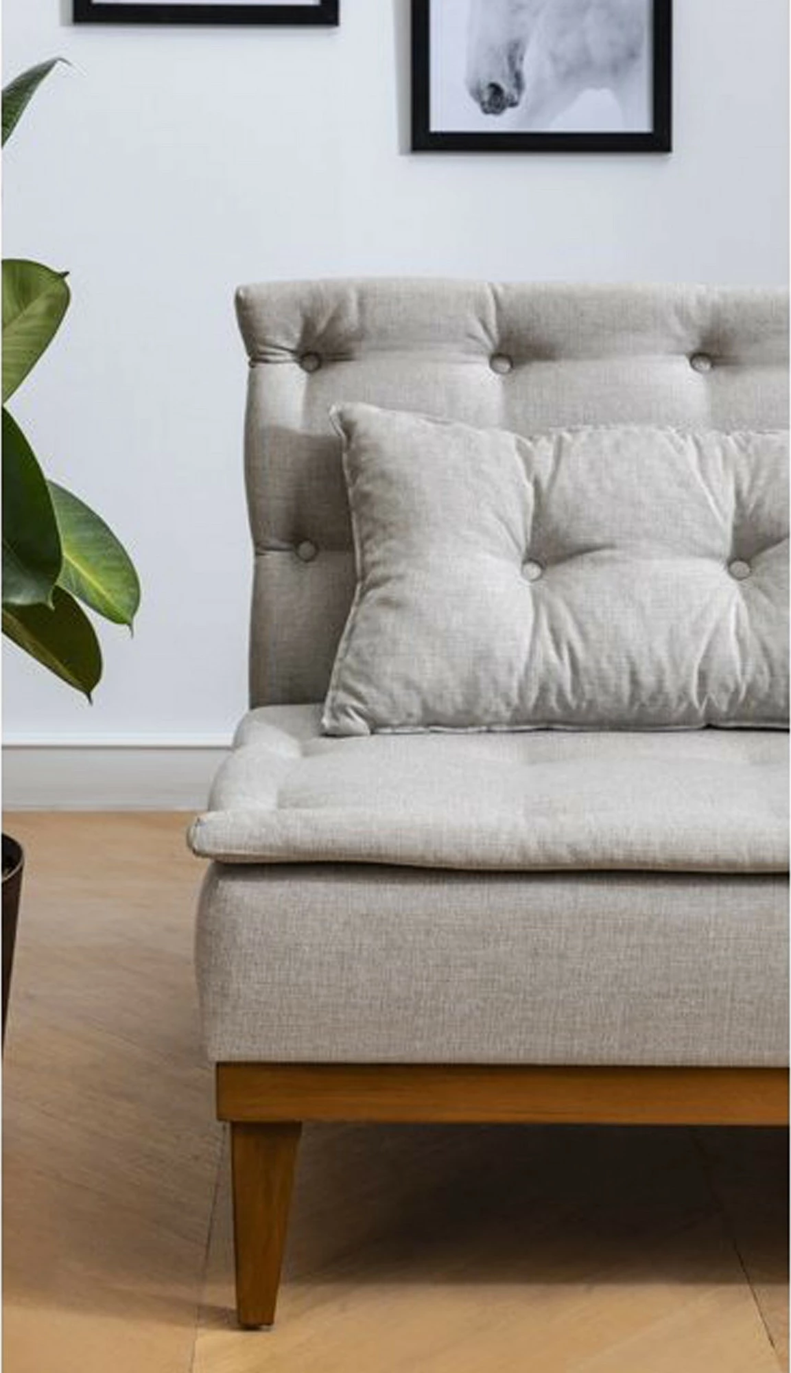 Set divani-krevat Atelier del Sofa, krem, Fuoco-TKM05-1005