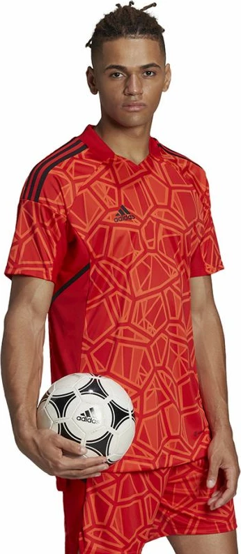Fanellë për portier adidas, e kuqe [Madhësia: XXL]