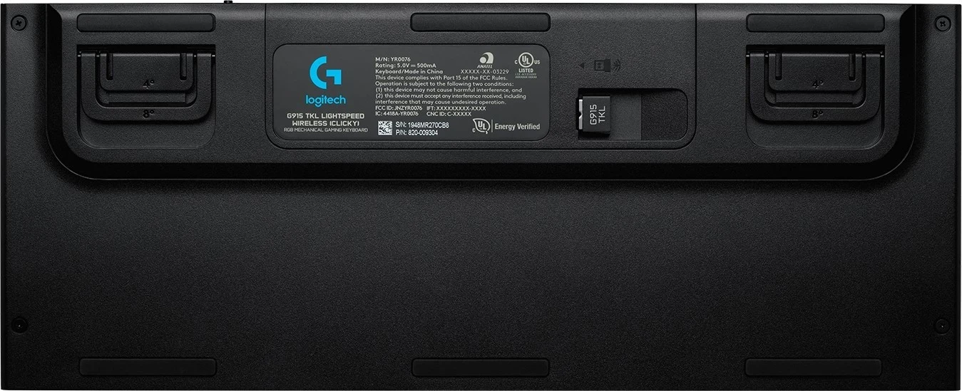 Tastierë Logitech G915 TKL Tactile, e zezë