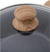 Set tenxhere Lamart LT1282, 5 pjesë, e zezë/kafe