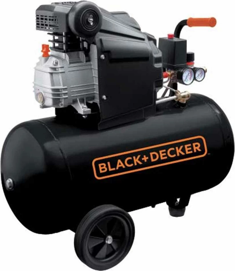 Kompresor ajri me vaj Black&Decker BD 205-24, 24L, 1.5kW (2HP), 8 bar, 230V, i zi