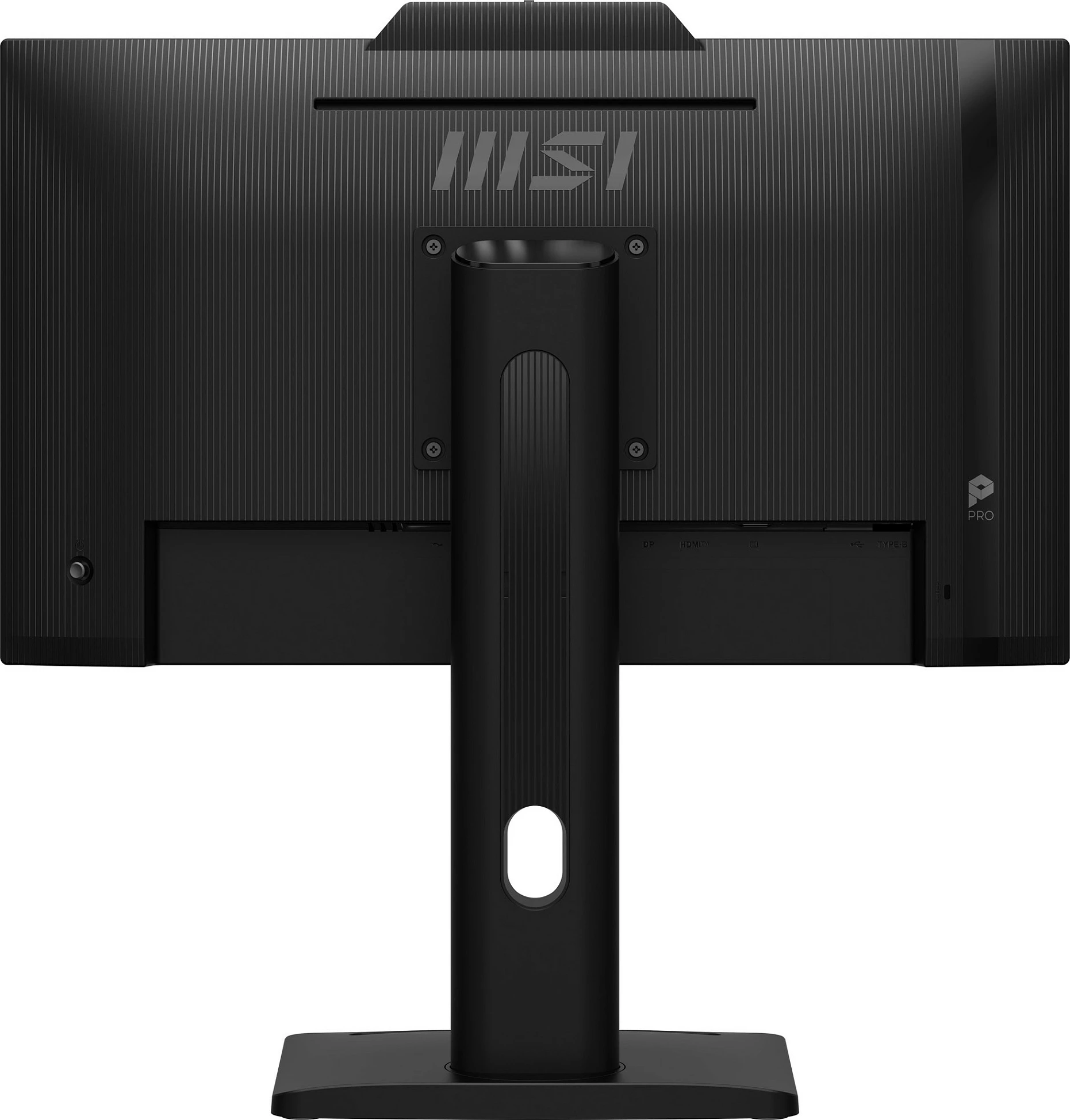 Monitor MSI PRO MP242PMGDE 24", IPS, FHD, 120Hz, 1ms, me kamerë, USB hub, i zi