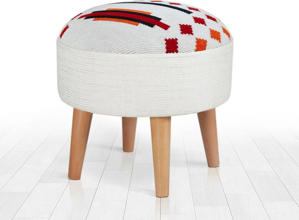 Puf Atelier del Sofa, Farm, i bardhë