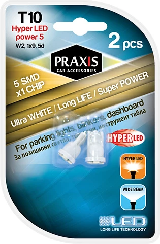 Drita LED Wx2.19.5D W5W 54001