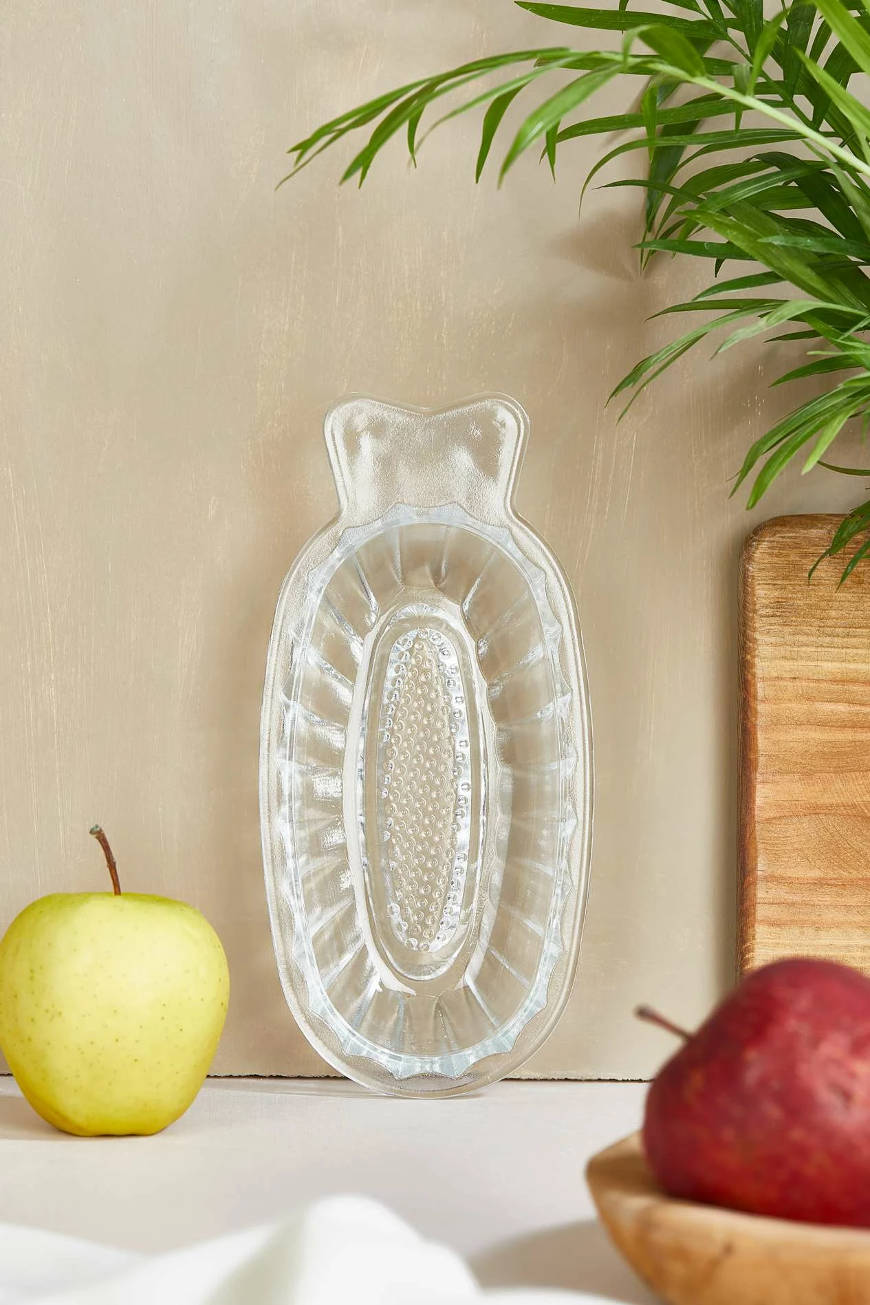 Rende qelqi, transparente, Hermia, 9.5x20cm