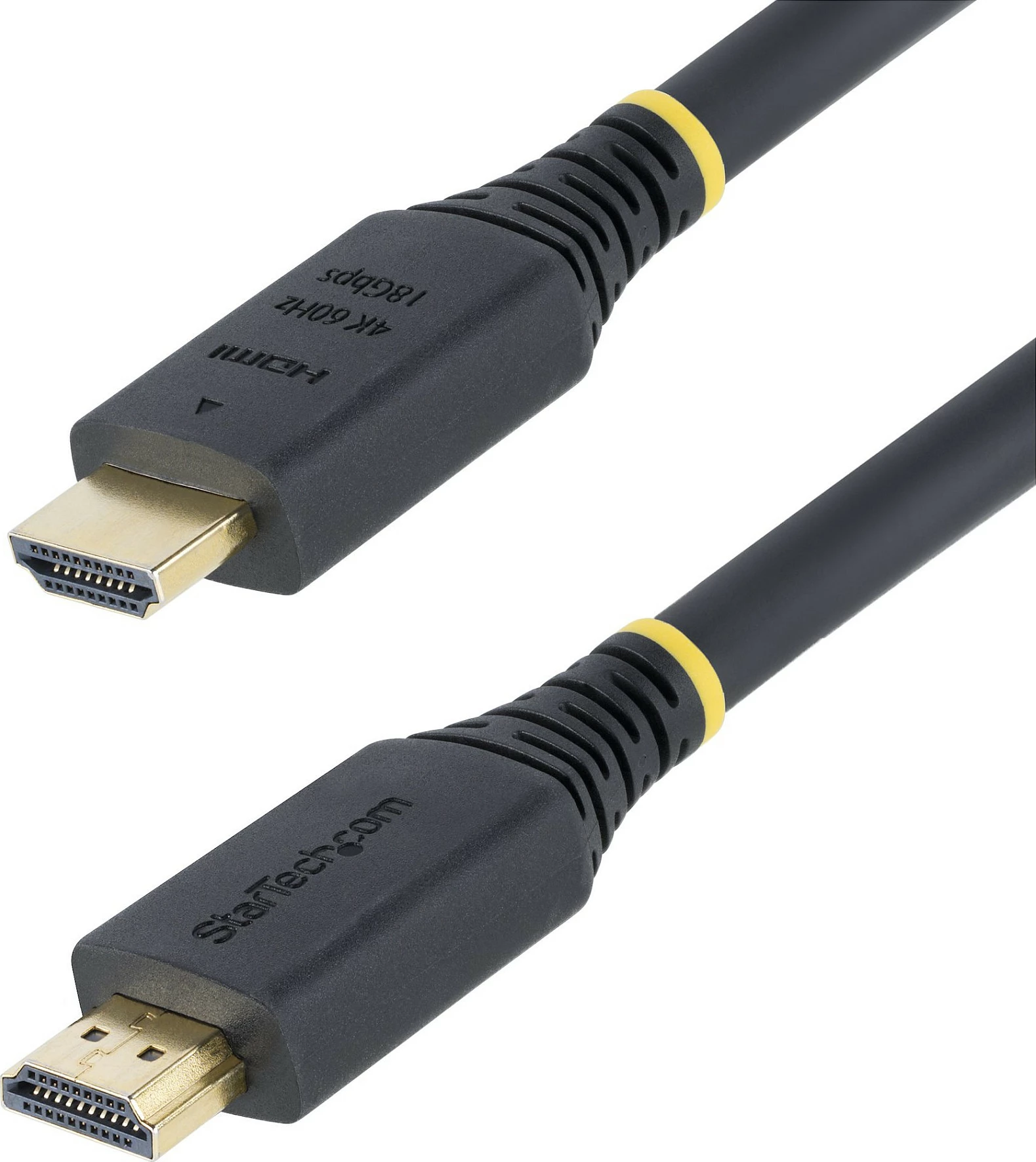 Kabllo HDMI StarTech 5m Premium High Speed, 4K@60Hz, HDMI 2.0, 18Gbps, e zezë