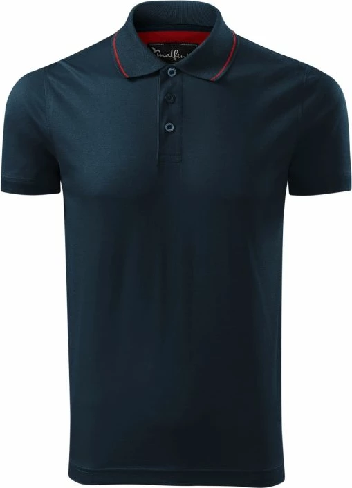 Polo maicë Malfini për meshkuj, blu marin [Madhësia: XL]