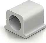 Mbajtës kabllosh Durable CAVOLINE CLIP PRO 2, paketim 4 copë, gri