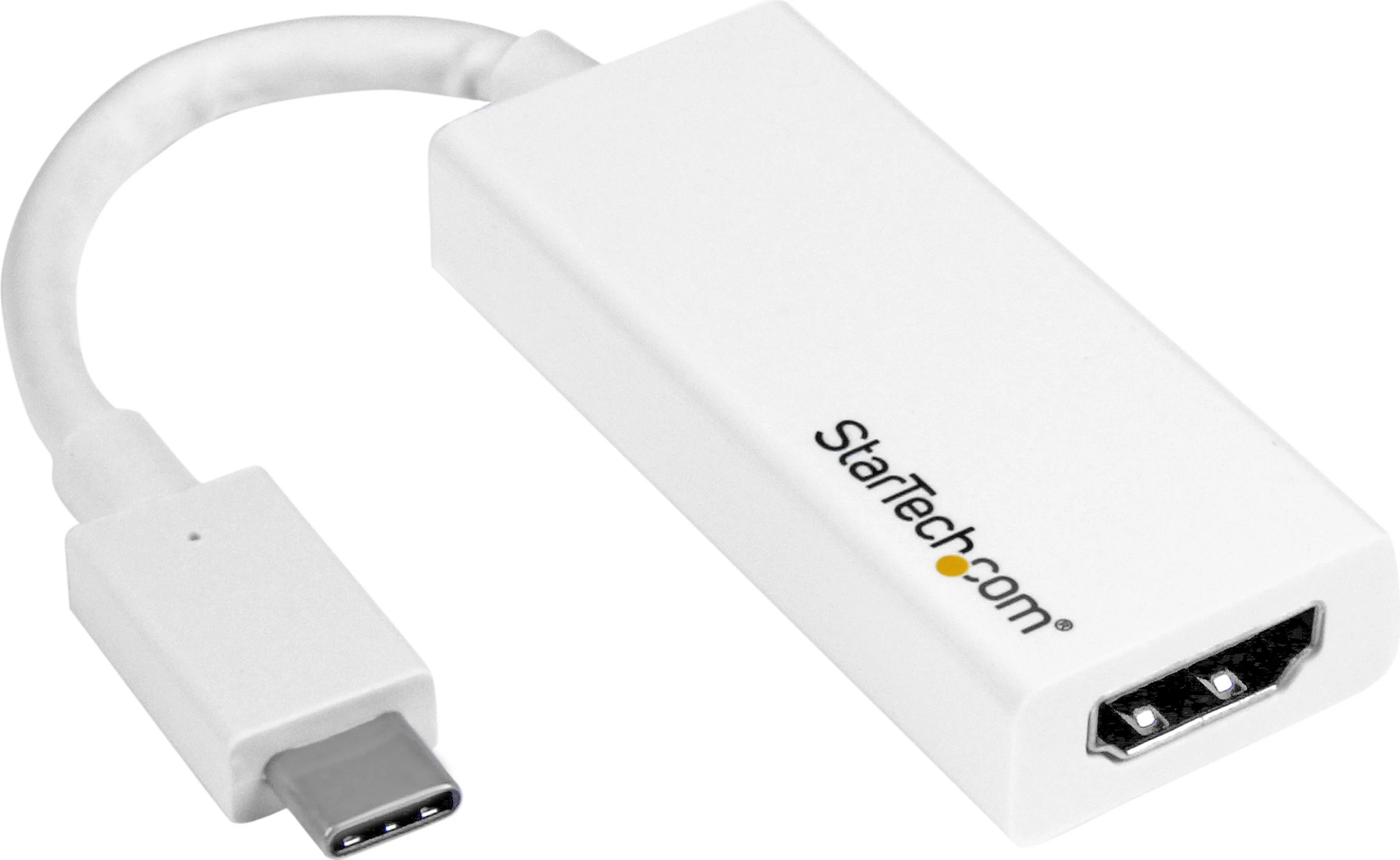 Adapter USB-C në HDMI StarTech CDP2HD4K60W, 4K 60Hz, i bardhë