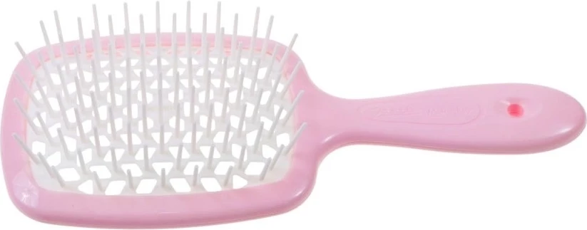 Furçë flokësh Janeke Superbrush për femra, rozë e çelët, 1 copë