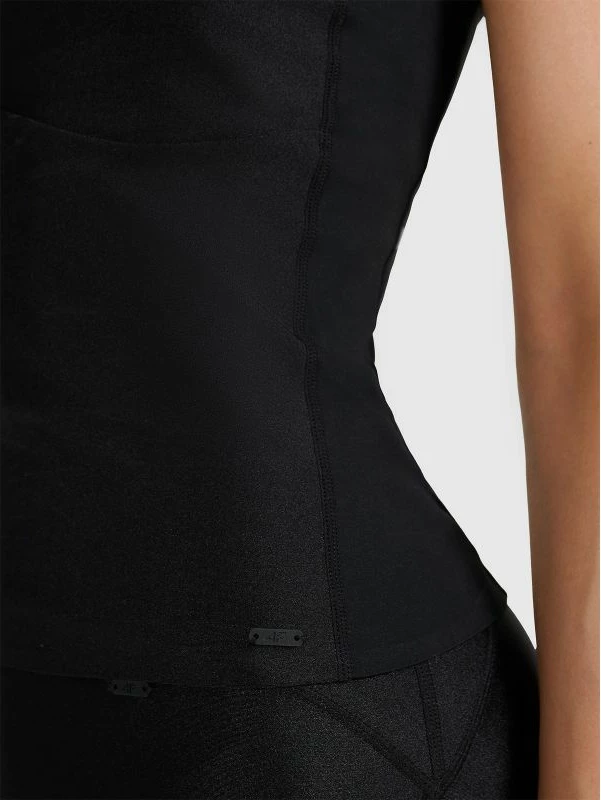 Maicë sportive për femra 4F, e zezë