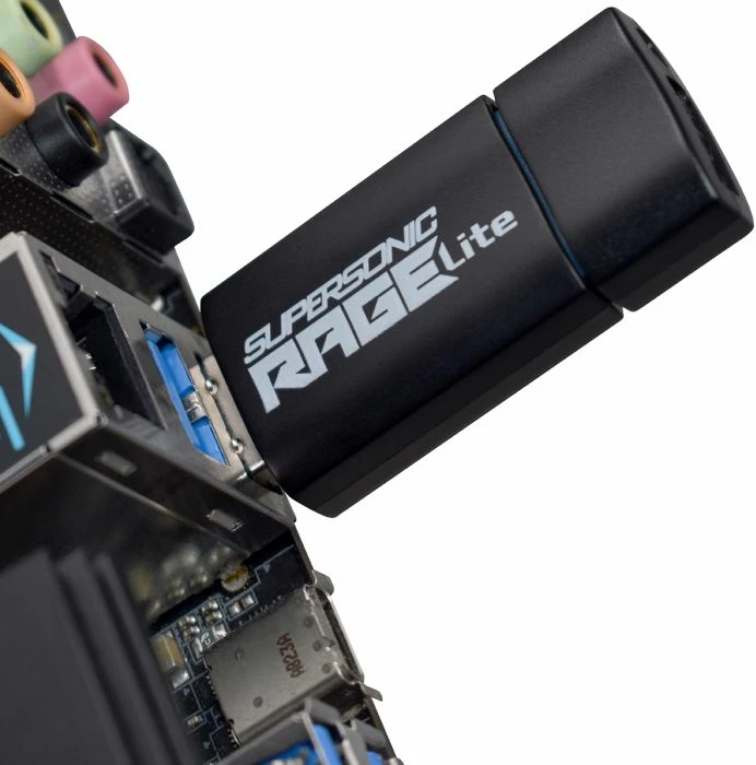 USB memorje Patriot Supersonic Rage Lite 64GB USB 3.2 Gen 1 120MB/s e zezë/blu