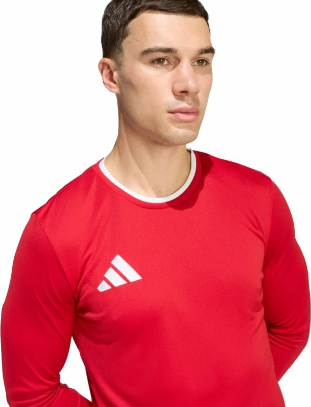 Fanellë me mëngë të gjata adidas Entrada 26 për meshkuj, e kuqe