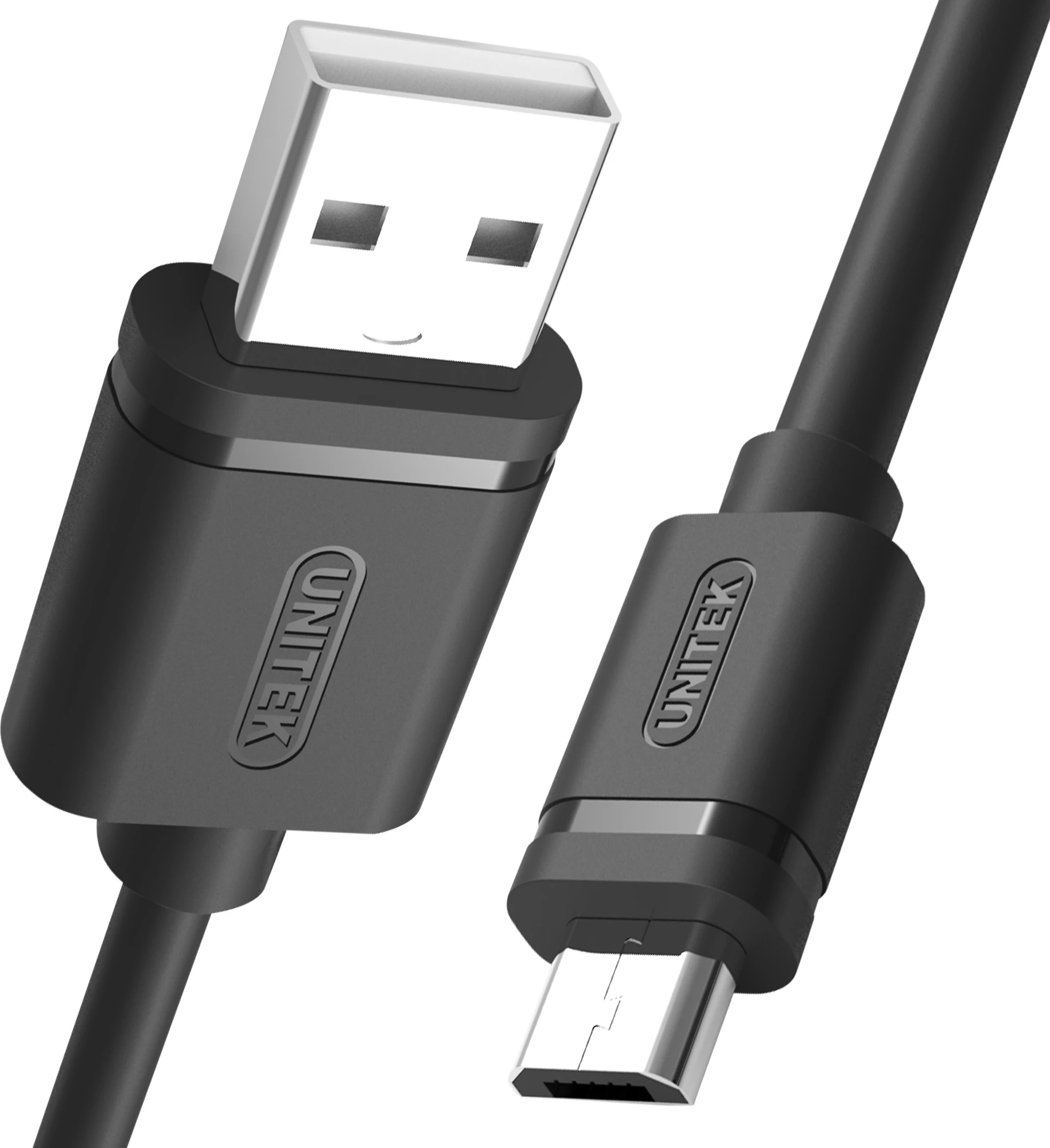 Kabllo USB Unitek Y-C434GBK USB-A në microUSB 1.5 m USB 2.0, e zezë
