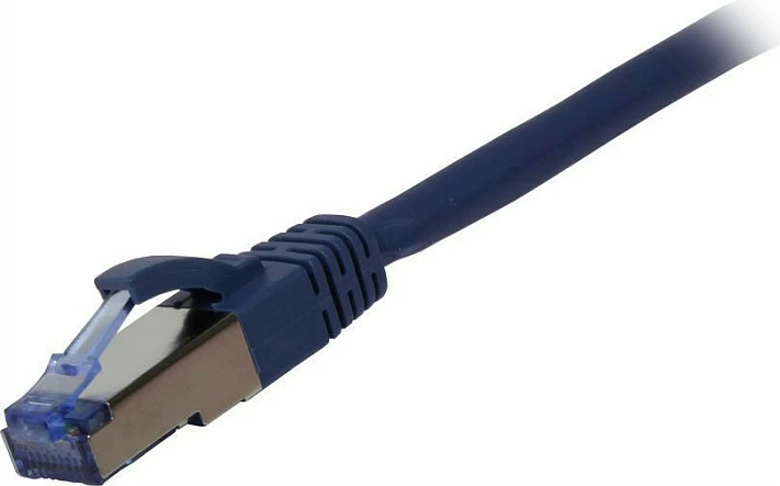 Kabllo Ethernet Synergy21 Patch RJ45 CAT6A 15m S/FTP 500MHz, blu