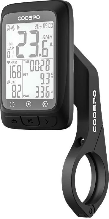 Kompjuter biçiklete Coospo BC107, GPS & ANT+, i zi