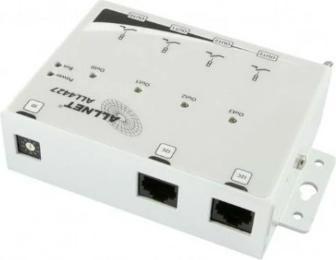 Relais switch ALLNET ALL4427, 250 V, 10 A, Bardhë