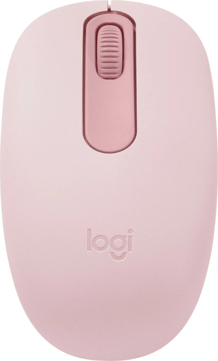 Maus Logitech M196 Bluetooth, 1000 DPI, 3 butona, rozë