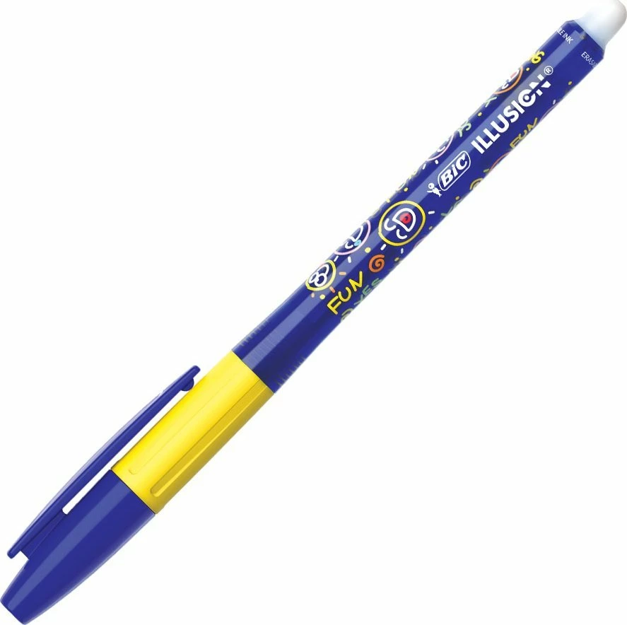 Stilolaps gel Bic Gelocity Illusion, blu, 1 copë
