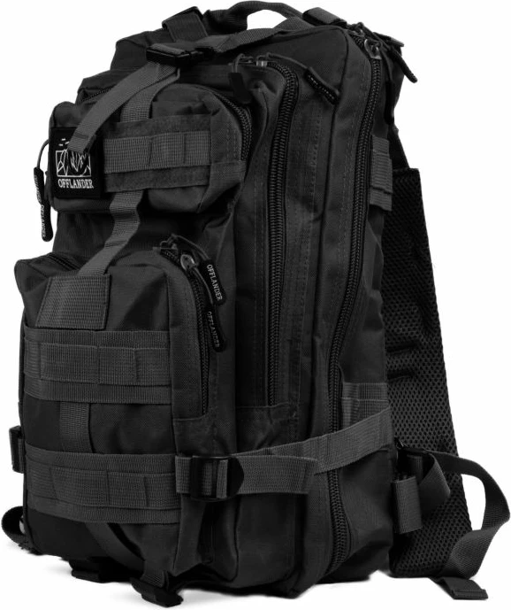 Çantë shpine për turizëm Offlander, 25L, e zezë