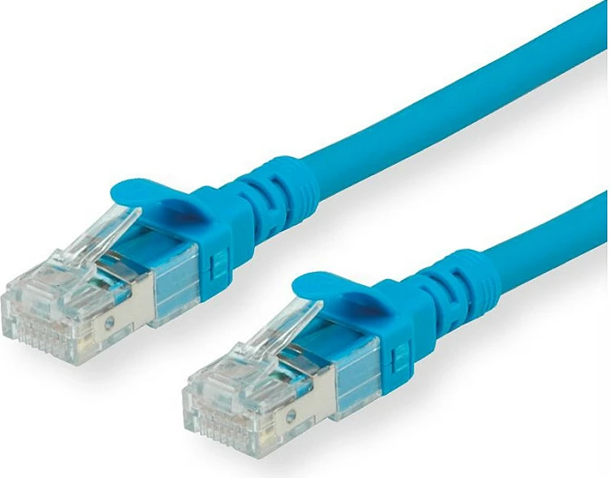 Kabllo rrjeti ROLINE 21152748, Cat6a, 15 m, RJ-45 në RJ-45, 10 Gbit/s, Blu