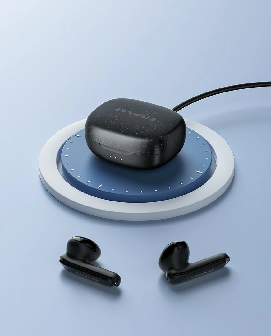 Kufje Me Bluetooth AWEI T66 ENC (Kaltër e mbyllur)