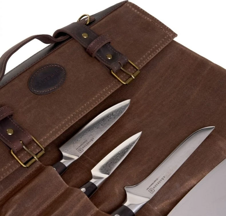 Çantë profesionale për thika KOHERSEN 72704, lëkurë, bronzi