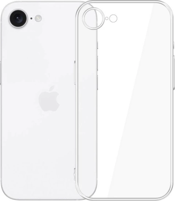 Mbështjellës transparent për celular 3MK Clear Case, për iPhone 16E, 6.1 inç, TPU