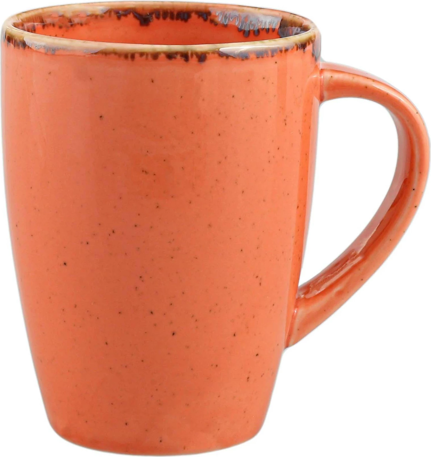 Filxhan porcelani Porland Seasons Amber 260 ml, portokalli, set 6 copë