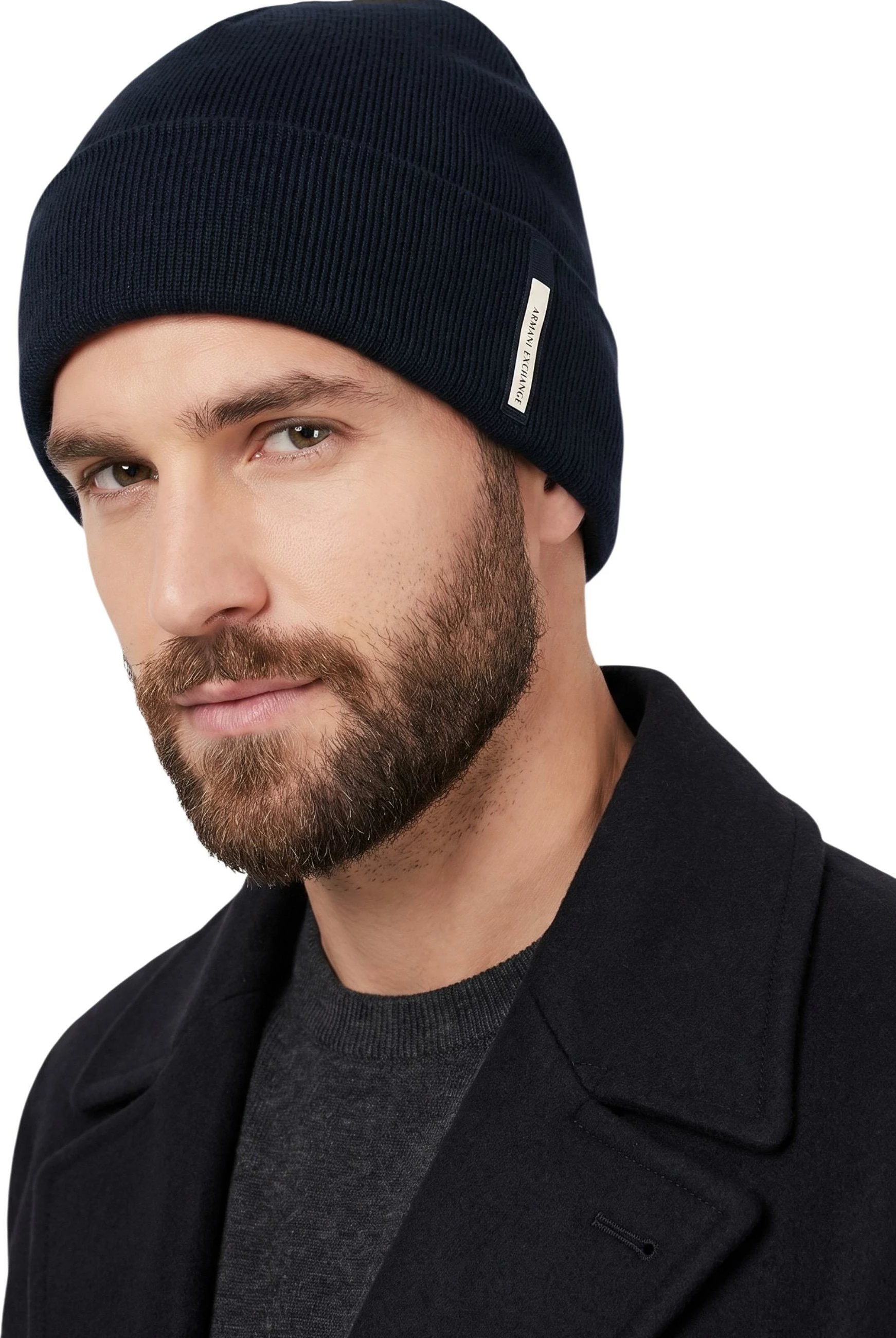 Kapelë dimri për meshkuj Armani Exchange XM001636 AF16950, blu