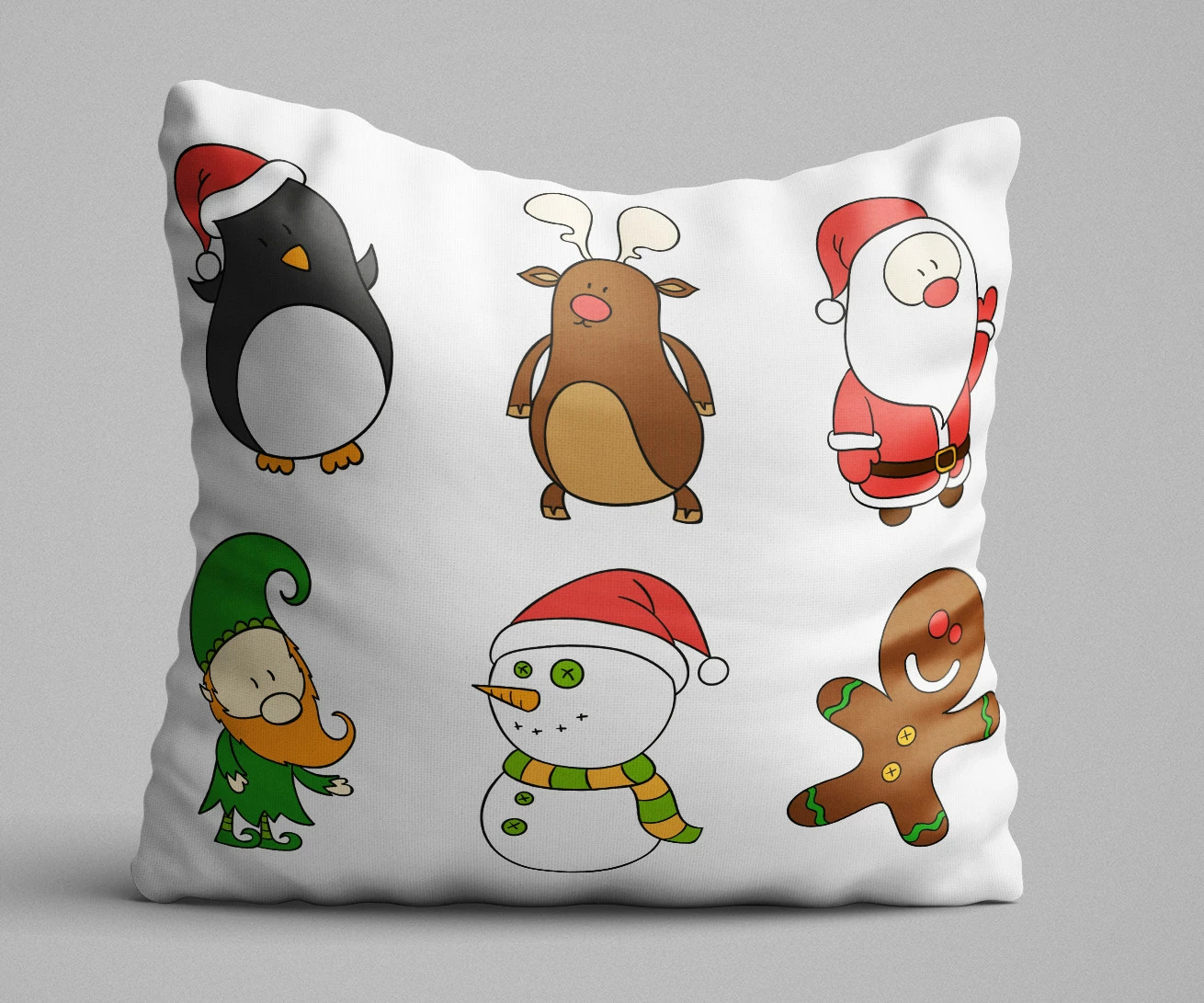 Jastëk Aberto Design, KRLNTXMAS-11, shumëngjyrësh, 43x43cm
