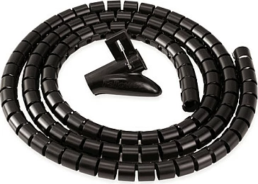 Mbështjellës kabllosh Fellowes Cablezip, 2 m, 20 mm, i zi