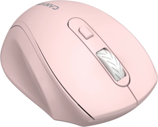 Maus wireless Canyon MX8650A, 6 butona, 2.4GHz, DPI deri 1600, 2xAAA, Pink