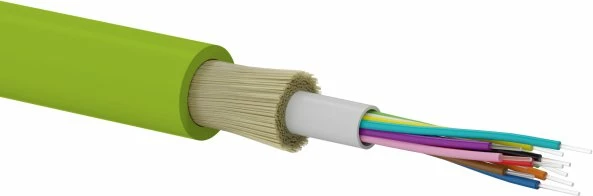 Pigtail fibër optike Alantec FOI-LC-5MM-2-5 OM5 MM 50/125 2 m LC EASY STRIP, e gjelbër