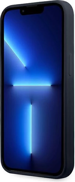 Mbështjellës BMW Silicone Signature për iPhone 13 Pro Max 6.7", Blu e errët