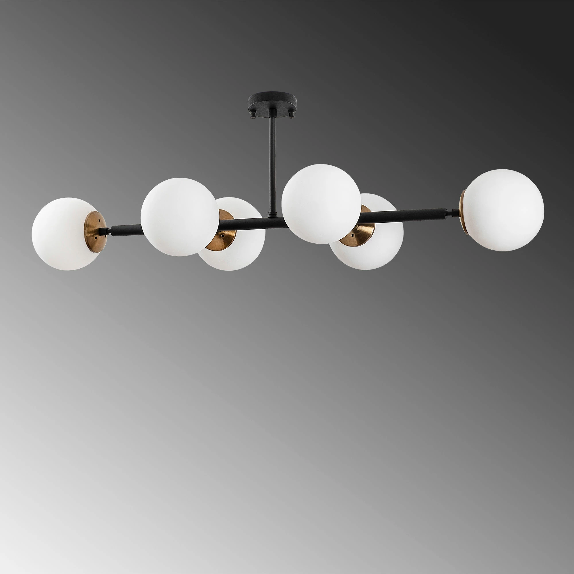 Llambadar Opviq, Fazli - 10486, ngjyrë e zezë, antike, krem