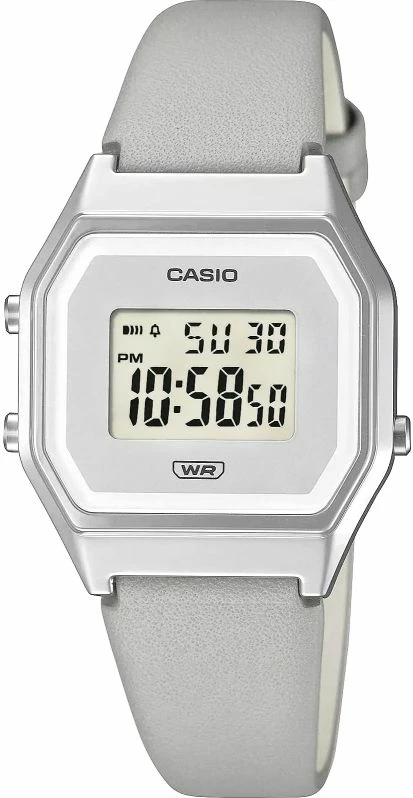 Orë dore për femra Casio, gri