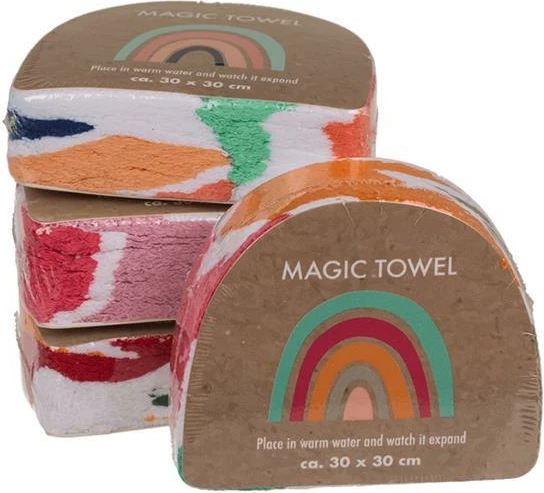 Peshqir Out of the Blue Rainbow, 4 copë, 30x30cm