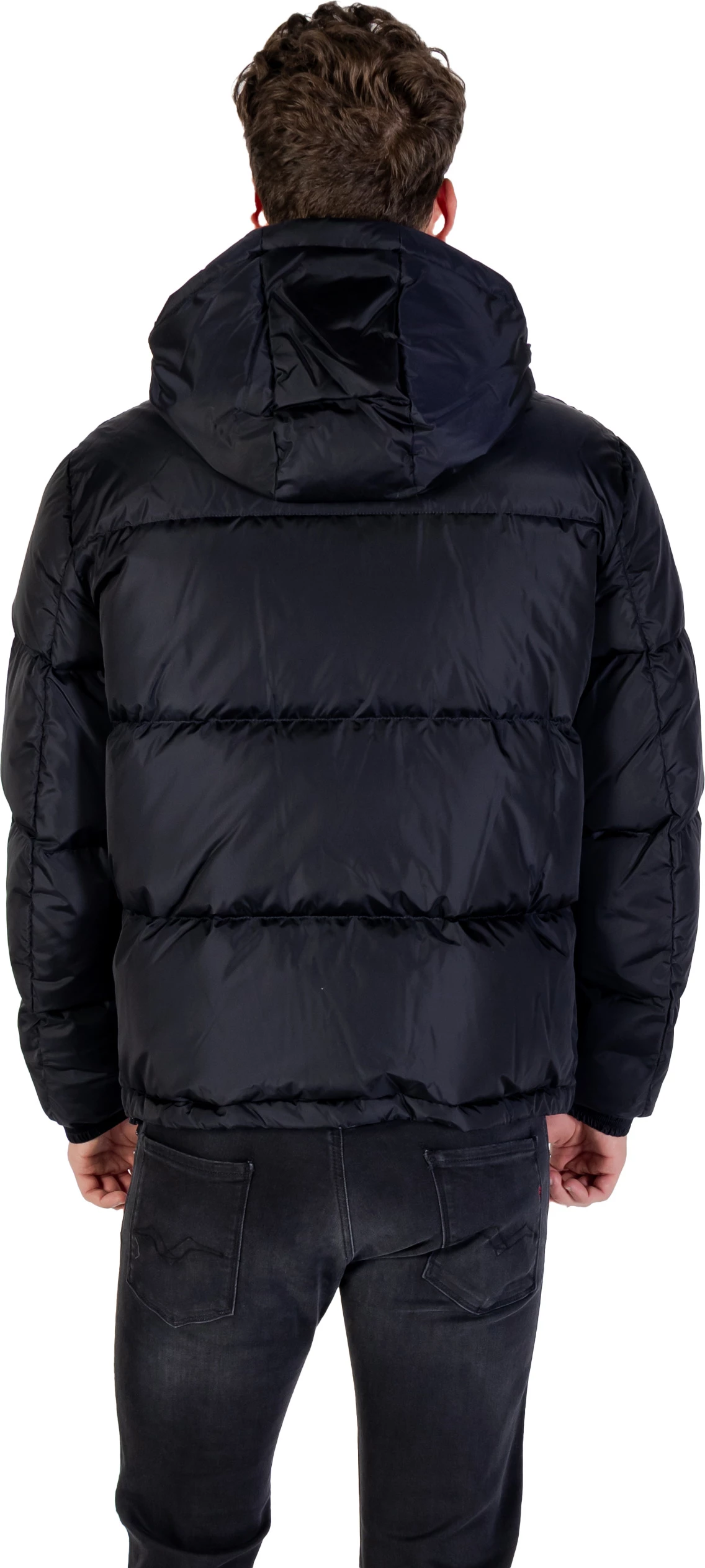Jakne me pupla për meshkuj Armani Exchange XM000348 AF12286, kaltër e errët [Madhësia: XXL]