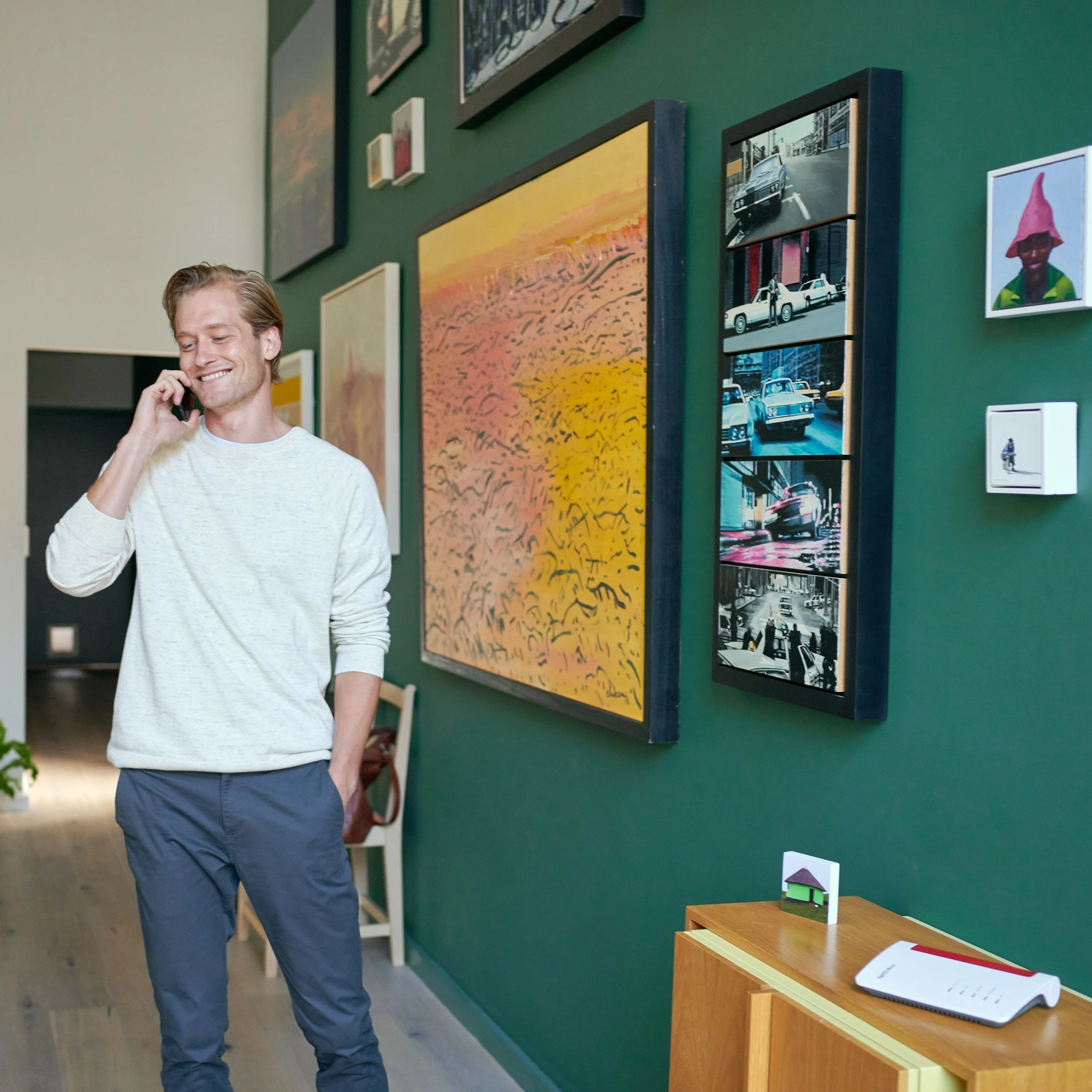 Router AVM FRITZ!Box 7530, WLAN, VDSL, i bardhë