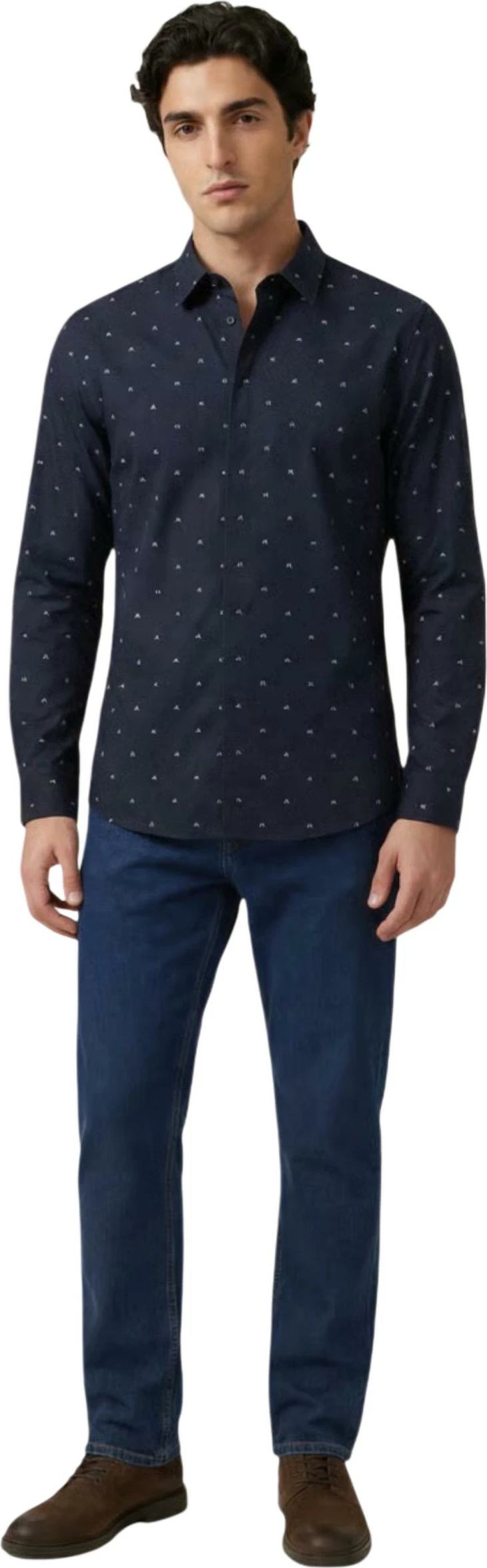Këmishë për meshkuj Armani Exchange XM000625 AF13184, e kaltër [Madhësia: S]