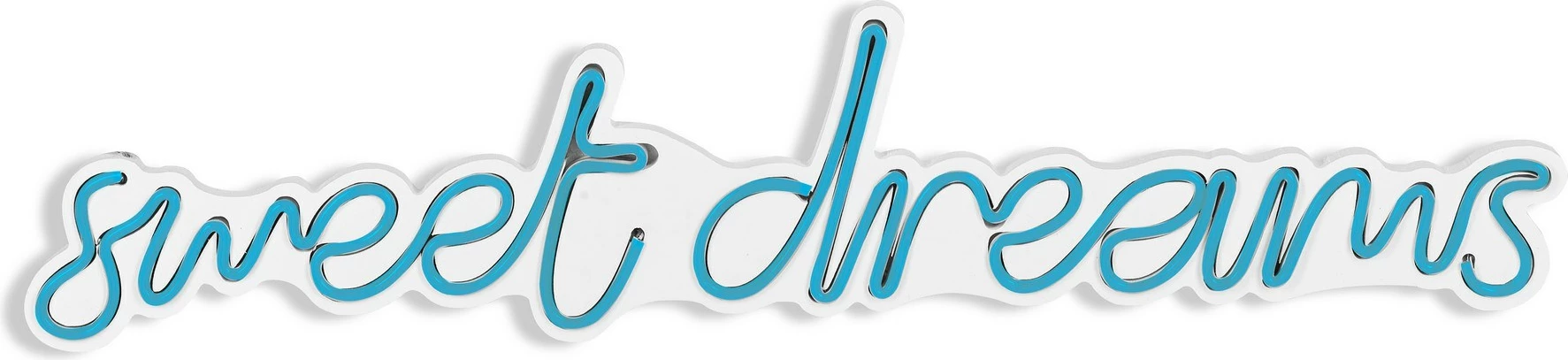 Dritë dekorative LED, plastikë, 'sweet dreams', ngjyrë kaltër