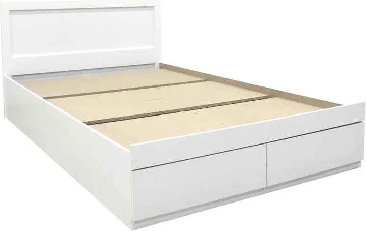 Krevat me dyshek e sirtar Olympus-Dreamer, i bardhë, 100x200cm