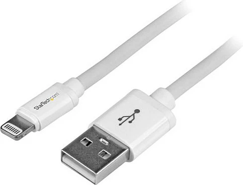 Kabllo StarTech Lightning-USB-A, 2m, USB 2.0, e bardhë