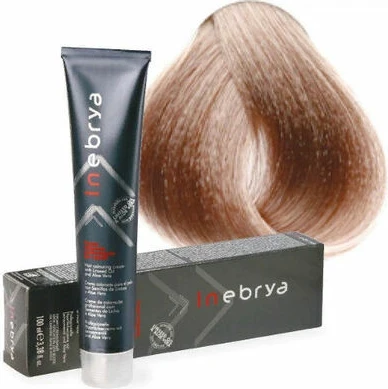 Ngjyrë për flokë Inebrya 7/13 Bionde Hiri e artë, 100 ml