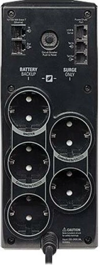 UPS APC Back-UPS Pro 900 BR900G-GR 230V, USB, LCD, AVR, 5 priza, e zezë