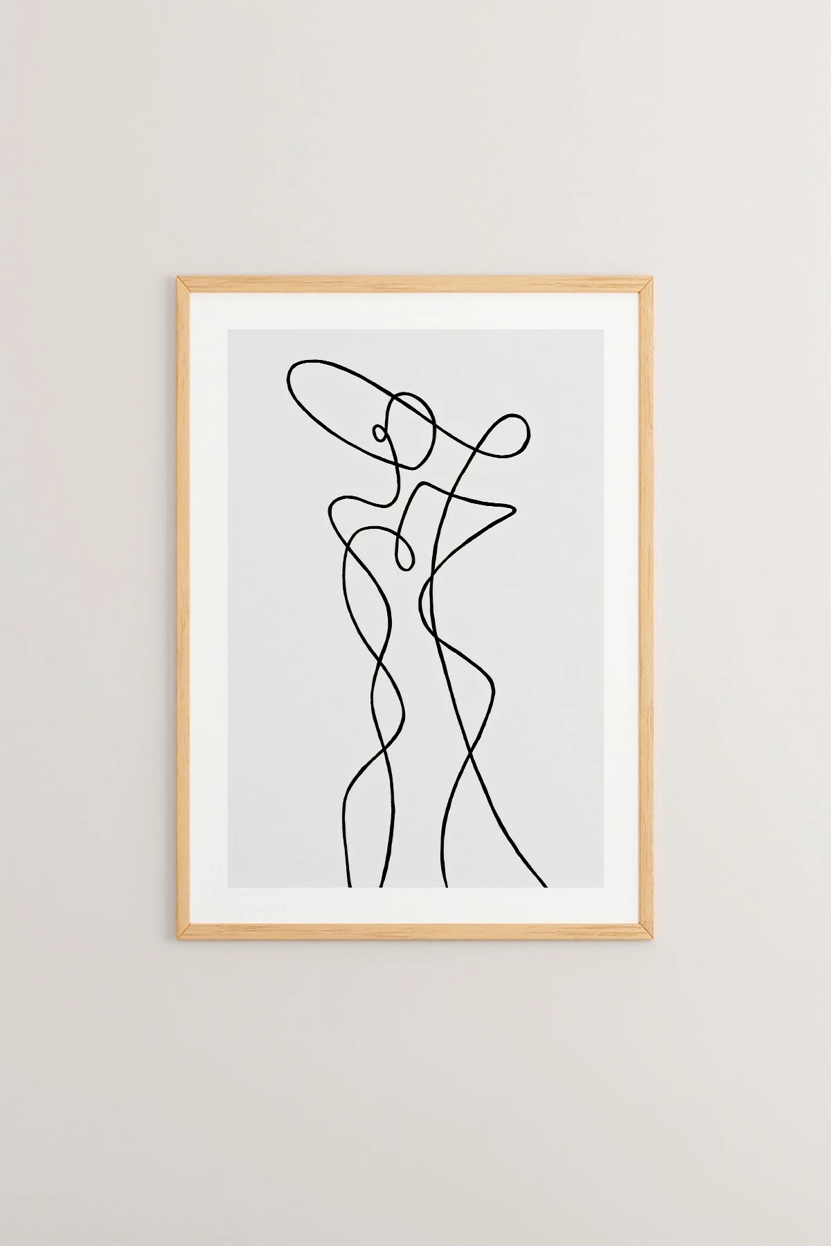 Pikturë dekorative me kornizë, Wallity, Tekhamcerceve6, shumëngjyrëshe, 33x48cm
